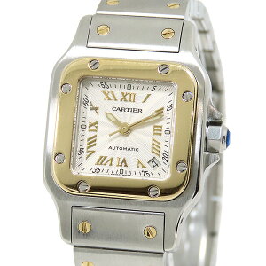 Cartier �J���e�B�G �T���g�X�K���x SM W20012C4 �z���C�g������ SS × K18YG 750 �X�e�����X�X�`�[�� × �C�G���[�S�[���h �R���r ��73.0g �r���v �������� ���f�B�[�X ���������y�d��EOH�ρz241001031685