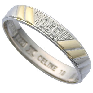 CELINE �Z���[�k �}�J�_�� ���S �R���r �����O K18YG 750 �C�G���[�S�[���h Pt850 �v���`�i#18 18������ �w�� 3.3g �A�N�Z�T���[ �����Y �������� �y�d��ρz 241001030131 ��