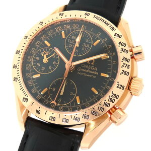 �y�ő�3���~�����N�[�|�� ���ʌ��� 6/1�`�z OMEGA �I���K �X�s�[�h�}�X�^�[ 3623.50.01 �u���b�N������ K18RG 750 ���b�h�S�[���h ���U�[ �ЊO�x���g �g���v���J�����_�[ �ۏ؏��t ��86.5g �r���v ����