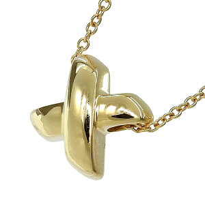 美品 Tiffany & co. ティファニー クロス ネックレス ホワイトゴールド 