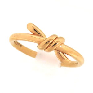 �y�ő�10���~�����N�[�|�� ���ʌ���z TIFFANY & Co. �e�B�t�@�j�[ �m�b�g �����O K18RG 750 ���[�Y�S�[���h 7�� �w�� ��3.2g �A�N�Z�T���[ ���f�B�[�X �������� 241100110178