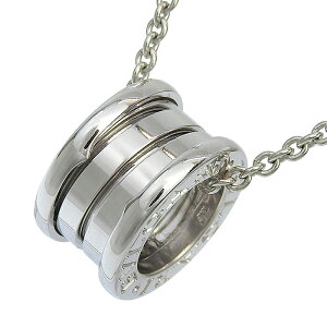 �y�ő�10���~�����N�[�|�� ���ʌ���z BVLGARI �u���K�� B-zero1 �l�b�N���X K18WG 750 �z���C�g�S�[���h 41cm �r�[�[������ ����� 11.7g �A�N�Z�T���[ ���f�B�[�X �������� 240101875427 ��