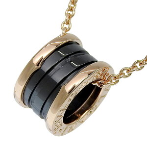 �y�ő�10���~�����N�[�|�� ���ʌ���z BVLGARI �u���K�� B-zero1 �l�b�N���X K18PG 750 �s���N�S�[���h 40cm �r�[�[������ �A�W���X�^�[�t ����� 12.8g �A�N�Z�T���[ ���f�B�[�X �������� �y�d��ρz 2