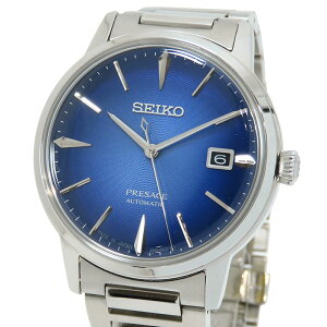 SEIKO �Z�C�R�[ �v���T�[�W�� �x�[�V�b�N���C�� �J�N�e���^�C�� SARY217 4R35-05E0 �u���[������ SS �X�e�����X�X�`�[�� ��117.3g �r���v �������� �����Y �������� 241001034649