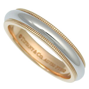 �y�ő�10���~�����N�[�|�� ���ʌ���z TIFFANY & Co. �e�B�t�@�j�[ �g�D�M���U�[ �~���O���C�� �o���h �����O K18PG Pt950 750 �s���N�S�[���h �v���`�i ��13�� �w�� 6.4g �A�N�Z�T���[ ���f�B�[�X ����
