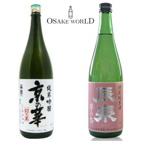 日本酒 飲み比べセット 辰泉 純米吟醸 京の華 特別純米 夢の香 辰泉酒造 福島県産 国産米 15~16度 720ml 2本 送料無料