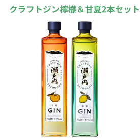 クラフトジン 瀬戸内檸檬＆甘夏 700ml×2本 送料無料 三宅本店 千福 呉市 御祝 御礼 母の日 父の日 御中元 御歳暮 御年賀 内祝 出産内祝 誕生日祝 結婚祝 退職祝 卒業祝 還暦祝 古希祝 傘寿祝 喜寿祝 米寿祝 開店祝 新築祝 快気祝 感謝 贈り物 プレゼント ギフト 人気 寿 壽