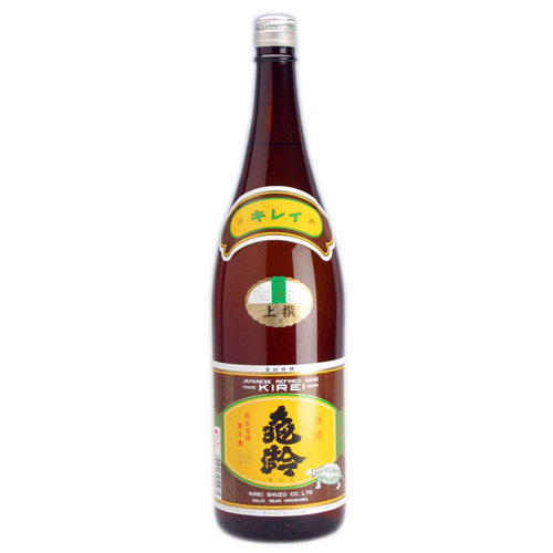 広島で辛口のお酒といえば亀齢 ディスカウント 再再販！ 亀齢 きれい 本醸造 上撰 1800ml