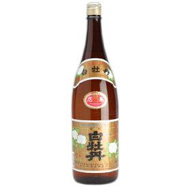 白牡丹(はくぼたん) 上撰 金紋 1800ml 【広島　日本酒　甘口】【白牡丹酒造　ハクボタン】【ギフト　プレゼント】