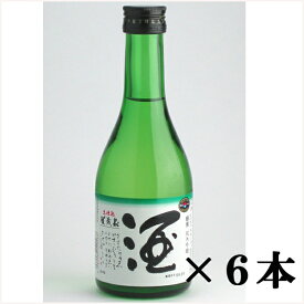 賀茂泉(かもいずみ) 純米吟醸 本仕込み緑泉 300ml×6本【広島　日本酒】【賀茂泉酒造　カモイズミ】