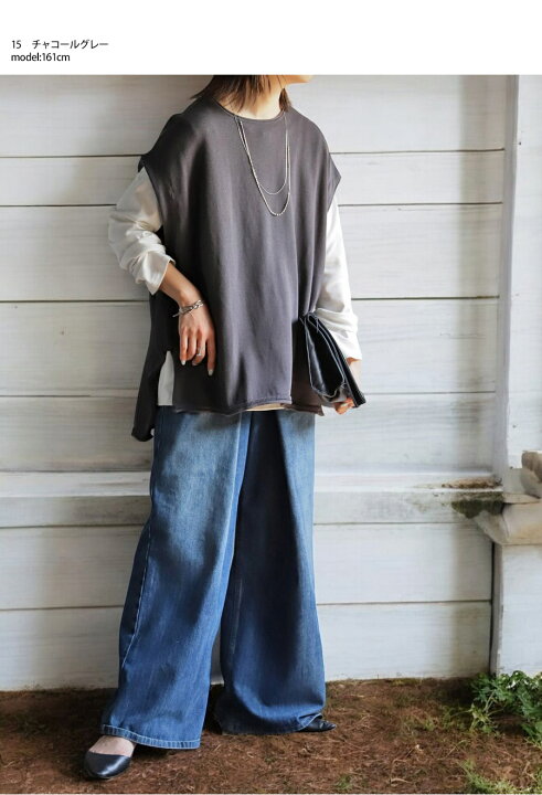 楽天市場】ニット ベスト ニットベスト トップス 綿100％ コットン  