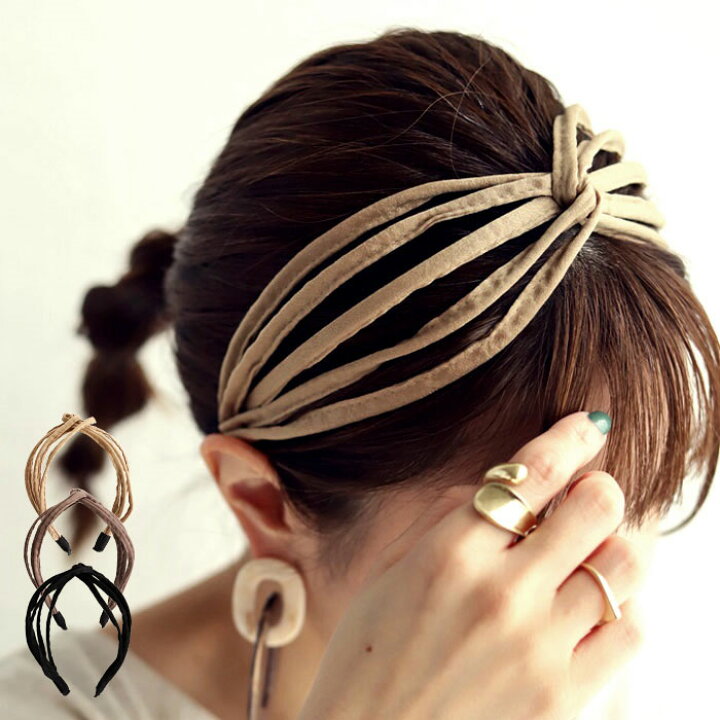 楽天市場 メール便送料無料 カチューシャ ヘアアクセ ヘアアレンジ 髪飾り 髪留め ナチュラル 無地 モダン カジュアル ヴィンテージ レトロ レディース 大人 おしゃれ 華やか 誕生日プレゼント Antiqcafe アンティカフェ
