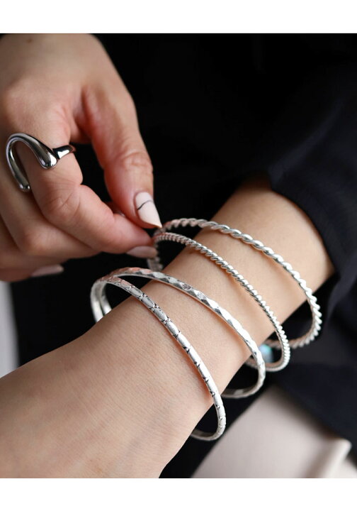 楽天市場】【メール便送料無料】 バングル アクセサリー ブレスレット 