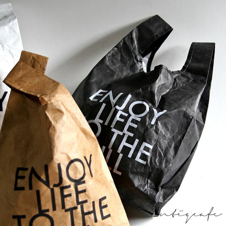 楽天市場 タイベック レジ袋 に見えて実はおしゃれマルシェバッグ アウトドア 軽量 耐水 買い物 お出かけ 通勤鞄 通学かばん コンパクト Goods 小物入 Antiqcafe アンティカフェ