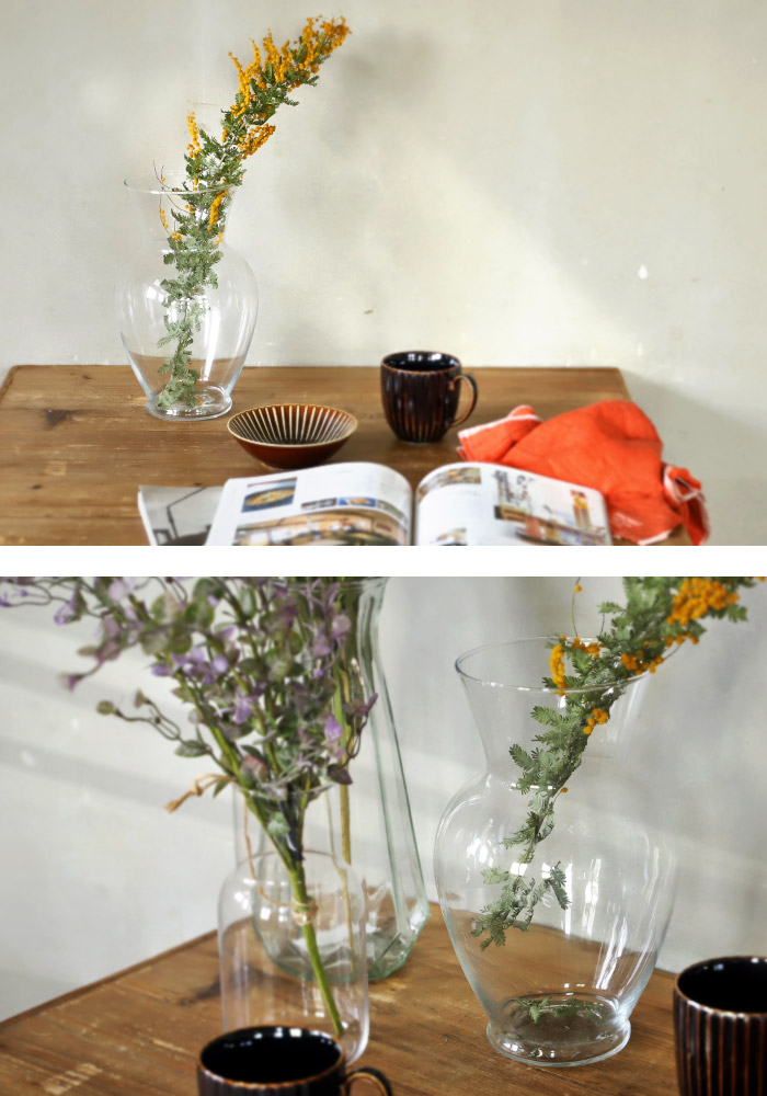低価格 割れないガラス 花瓶 花びん かびん 花器 花立 シンプル インテリア おしゃれ 北欧 和風 クリア 透明 フラワーベース 安全 花瓶、花器 