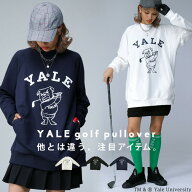 アウトレット 50%OFF 別注 YALE ANTIQUA GOLF 裏毛プルオーバー レディース・メール便不可