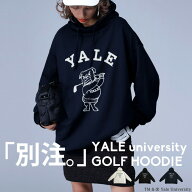 アウトレット 50%OFF 別注 YALE ANTIQUA GOLF 裏毛パーカー レディース・メール便不可