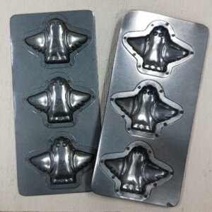 宮城県大崎市公式 キャラクター「パタ崎さん」お菓子型3個用 パタ崎さんグッズ 焼き型 マドレーヌ型 お菓子作り スイーツ 手作り ホームメイド ゆるキャラ ご当地キャラ