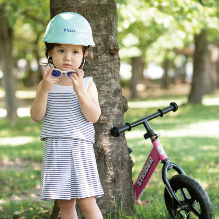 楽天市場 ニコ ベビーl 自転車 ヘルメット 子ども用 頭囲 約47 52cm 1才 3才 幼児 Sg規格合格品 日本製 クミカ工業 Nicco つやあり 可愛い おしゃれ オサメット公式ストア楽天市場店