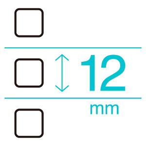 ToDoX^v {bNX 12mmsԊu 5 Z 邱ƃXg ^XNǗ V`n^ [753001512]