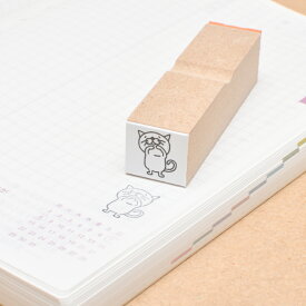 ネコのまぐろ まる イラスト 猫 かわいい はんこ ハンコ ゴム印 [1311013]