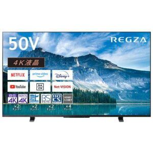REGZA ���O�U 50M550M 50V�^ 4K�t���e���r 50�C���` M550M�V���[�Y �l�b�g����Ή� Netflix YouTube �O�t��HDD�^��Ή� HDMI����4�n��