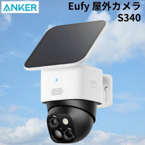 Anker Eufy ���O�J���� S340 T8170521 �h�ƃJ���� �Ď� ���掿�^�� �[�d & �z���s�v