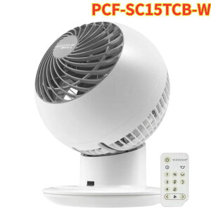 �A�C���X�I�[���} AC �T�[�L�����[�^�[ WooZoo PCF-SC15TCB-W 360�x��U�� �ȒP�ɑ���