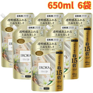 IROKA �ߗ��p�_��� �l�C�L�b�h�����[ 650ml 6�� ���������ӂ�� ��i