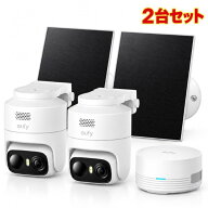 Anker アンカー Eufy C37 屋外カメラ 2台セット E814X323 防犯カメラ 監視カメラ 自宅 玄関 駐車場