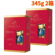 GODIVA ゴディバ ナポリタン チョコレート 345g 2箱 3種アソート 個包装 詰め合わせ 大容量 お菓子 ギフ…