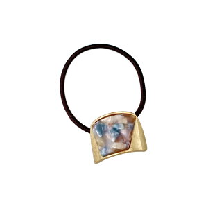 �y6/4 ����2����30��OFF�z�w�A�S�� mini tsukekae pony ���^�� �}�[�u�� �J���[ �J�[�u���C�� �w�A�S��2�{�t��(�u���E��/�u���b�N) | OSEWAYA �w�A�A�N�Z�T���[ �w�A�A�N�Z ���f�B�[�X ���� ��l �v���[