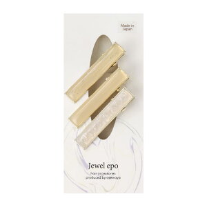 �w�A�N���b�v Jewel epo �}�[�u�� �J���[ ���� 3�Z�b�g �T�C�h�N���b�v �~�j�N���b�v | OSEWAYA �w�A�A�N�Z�T���[ �w�A�A�N�Z ���f�B�[�X ���� ��l �v���[���g �M�t�g ������ �J�W���A�� ������