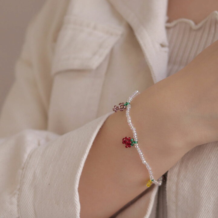 ブレスレット いちごモチーフ ブレスレット レディース（Ponte Vecchio  
