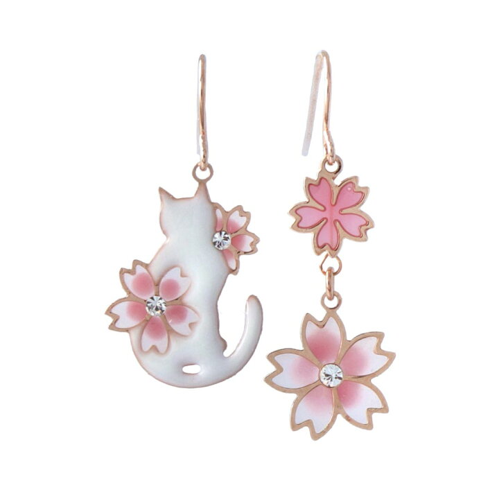 楽天市場 50 Offクーポン配布中 ピアス ニッケルフリー 桜 おすまし 猫 ストーン アシンメトリー フックピアス アクセサリー レディース 女性 大人 プレゼント ギフト 結婚式 誕生日 Osewaya 楽天市場 50 Offクーポン配布中 ピアス ニッケルフリー 桜 おすまし 猫 ストーン アシンメトリー フックピアス アクセサリー レディース 女性 大人 プレゼント ギフト 結婚式 誕生日 Osewaya