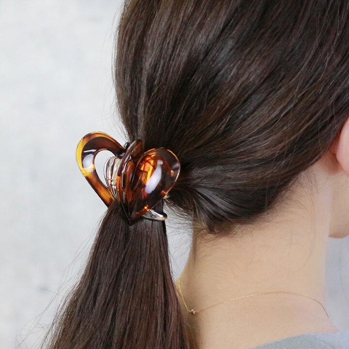 楽天市場 ヘアクリップ ハート バンスクリップ ヘアアクセサリー プレゼント 可愛い 女性 レディース 小物 結婚式 ギフト 誕生日 アクセサリー カジュアル 贈り物おしゃれ Osewaya