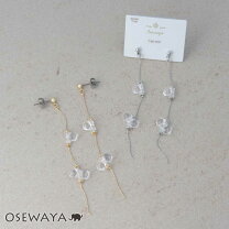 楽天市場】チェーン ピアス（素材（貴金属）ガラス）の通販
