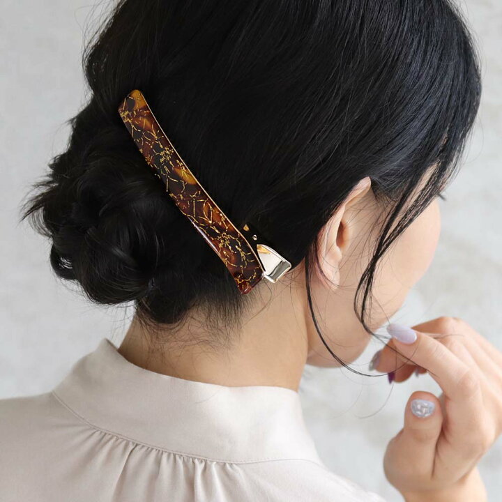 楽天市場】【3/21夜20％OFFクーポン配布中】ヘアクリップ ベーシック 