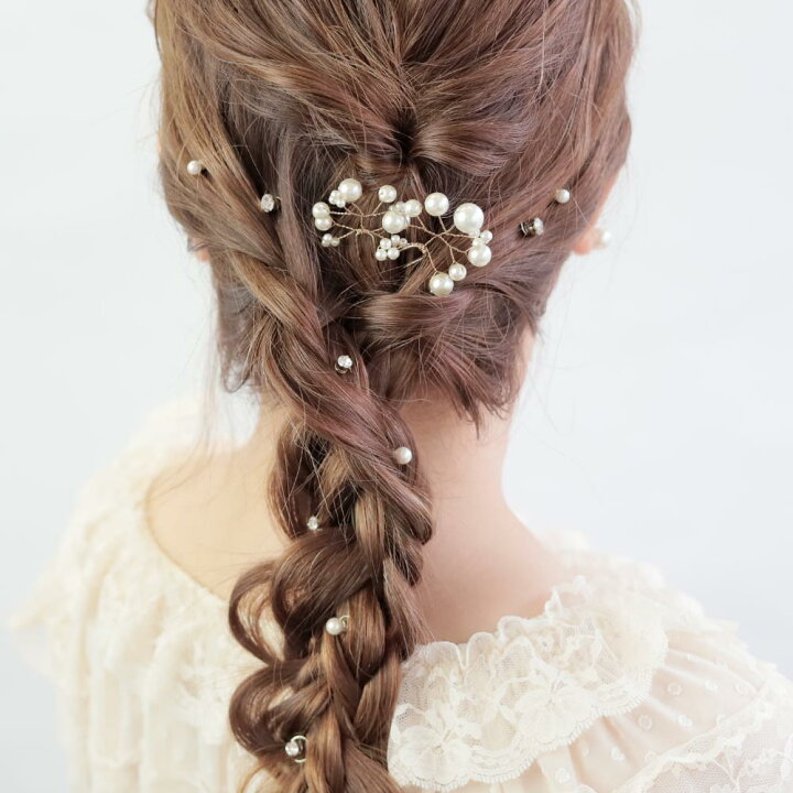 ヘアアクセサリー ヘアピン レディース ピン止め ピンどめ フェイクパール 幾何学的 ヘアアクセ アクセサリー ゴージャス かわいい 可愛い おしゃれ 通販 4個エレガントなメタルヘアスティックヴィンテージゴールデンシンプルヘアピン女性用ヘアアクセサリー装飾