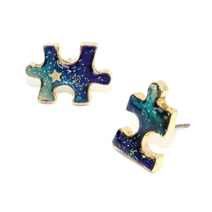 楽天市場】ピアス 宇宙 パズル スター エポ ポストピアス : OSEWAYA