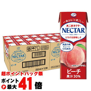 �y���|�C���g�o�b�N�Սő�41�{�z�ܖ�����26�N6���ȍ~ �ɓ��� �s��ƃl�N�^�[�s�[�` 200ml×24�{���� ���p�b�N ���݂���T�C�Y�y������s�z�������i�Ƃ̓����s�y��z�֑��������z (6057842)