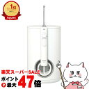 【楽天イーグルス感謝祭】パナソニック EW-DJ75-W 白 ジェットウォッシャードルツ(1216385) 【超音波水流モデル AC100-240V 電動歯ブラシ ホワイト】【Doltz】【Panasonic】【オーラルケア 電動歯ブラシ 交流式】【別途延長保証契約可能】【宅配便送料無料】 【KK9N0D18P】