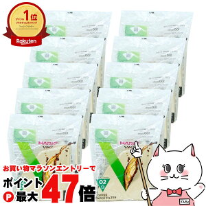 �y���������}���\���ő�47�{�z�y10�Z�b�g�zHARIO VCF-02-100M V60�p�y�[�p�[�t�B���^�[�݂��炵02×10�ySBT�z (6053390-set10)