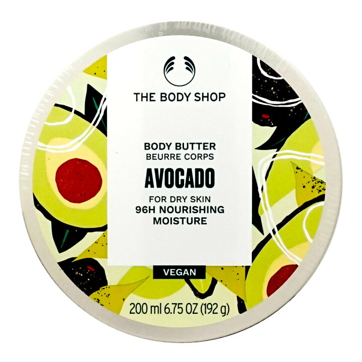 楽天市場 クーポン配布中 ザ ボディショップ ボディバター 0ml アボカド ボディクリーム 保湿 The Body Shop ザボディショップ 宅配便送料無料 おしゃれcafe楽天市場店