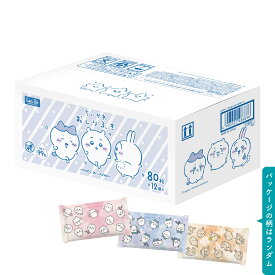 レック ちいかわ おしりふき 80枚×12個(1ケース) E90813【ベビー用品 お尻拭き ケース売り 箱 まとめ買い】 【SBT】 (6067011)