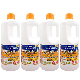 【お買い物マラソン】【4本セット】和協産業 デオライトL(1kg×4本)【尿石除去剤 液体洗剤 トイレ用】※他商品との同梱不可【宅配便送料無料】 【あす楽対応_関東】即納(6021057-set1)