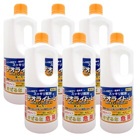 【お買い物マラソン】【6本セット】和協産業 デオライトL(1kg×6本)【尿石除去剤 液体洗剤 トイレ用】※他商品との同梱不可【宅配便送料無料】 【あす楽対応_関東】即納(6021057-set2)