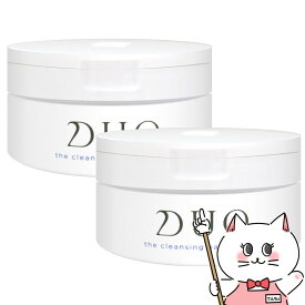 【2個セット】DUO ザ クレンジングバーム ホワイトa 90g デュオ 青【クレンジング/メイク落とし/バーム】【宅配便送料無料】 【あす楽対応_関東】即納(6030336-set1)