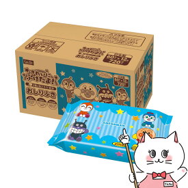 レック アンパンマン おしりふき 60枚×12(1ケース) A00324【ベビー用品 お尻拭き ケース売り 箱 まとめ買い】【SBT】 (6045202)【itm】