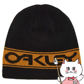 【楽天スーパーSALE】オークリー Oakley FOS901066 9NU TNP REVERSIBLE BEANIE BLACKOUT/AMBER YELLOW 【リバーシブルビーニー ニット帽 帽子 フリーサイズ】【SBT】 (6054362)